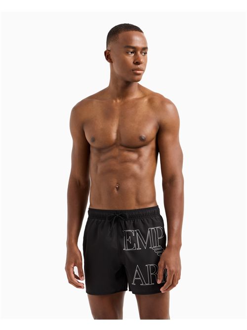 Costume shorts con maxi logo EMPORIO ARMANI | EM000583AF12326/UC001